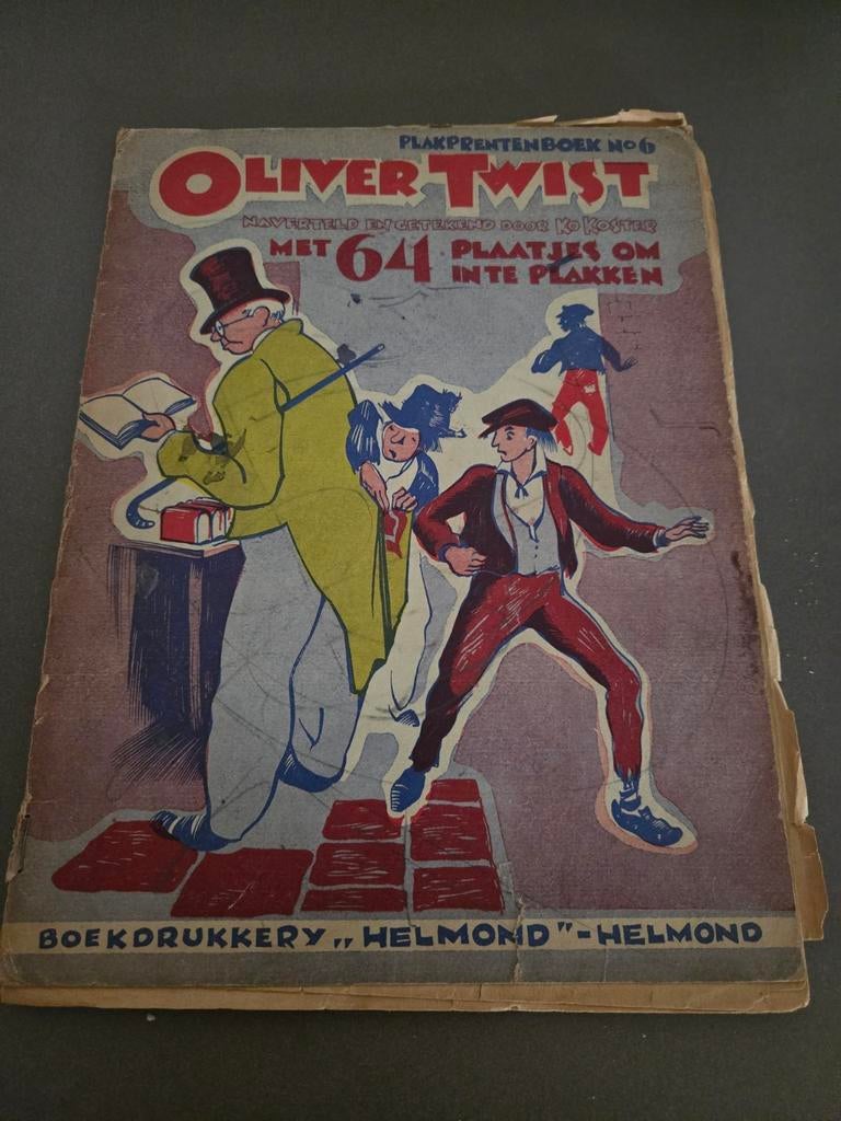 Plaatjes boek Oliver Twist, Ophalen of Verzenden, Gelezen