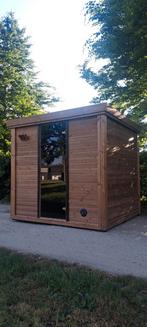 Thermohout 220x200 cm sauna massief hout voor binnen-buiten