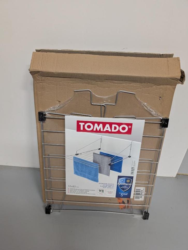 Tomado wasrek deur 4x, Tuin en Terras, Droogmolens en Wasrekken, Nieuw, Wasrek, Ophalen of Verzenden