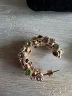 Otazu vintage barrel oorbellen goud zgan geen verkleuringen, Ophalen of Verzenden, Zo goed als nieuw