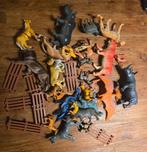 Speeldieren, Set van 34. Paarden, Dino's, Wilde Dieren, Ophalen of Verzenden, Zo goed als nieuw