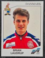 Panini sticker Brian Laudrup - Denemarken, EK 1992., Ophalen of Verzenden, Zo goed als nieuw, Buitenlandse clubs, Poster, Plaatje of Sticker