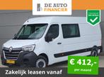 Renault Master 135PK L3H2 Dubbel Cabine Trekhaa € 24.900,0, Auto's, Nieuw, Origineel Nederlands, Stof, Lease