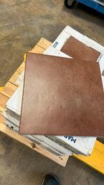 33,3x33,3 bruinrode tegel, partij van ruim 6m2, Doe-het-zelf en Verbouw, Tegels, Nieuw, Overige materialen, 5 tot 10 m², 20 tot 40 cm