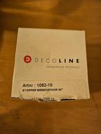 Decoline Stopper Breedspoor Wit - Nieuw in Verpakking, Ophalen of Verzenden, Nieuw, Overige materialen, Schuif of Grendel