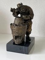 Chinees Bronzen beeld van zoete aardappel verkoper, Ophalen of Verzenden