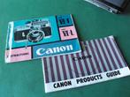 Canon VI-T  rangefinder 7S  meetzoeker Manuals en brochures, Ophalen of Verzenden, Gelezen, Onbekend