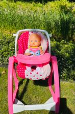 Baby born + wipstoel + accessoires, Ophalen, Zo goed als nieuw