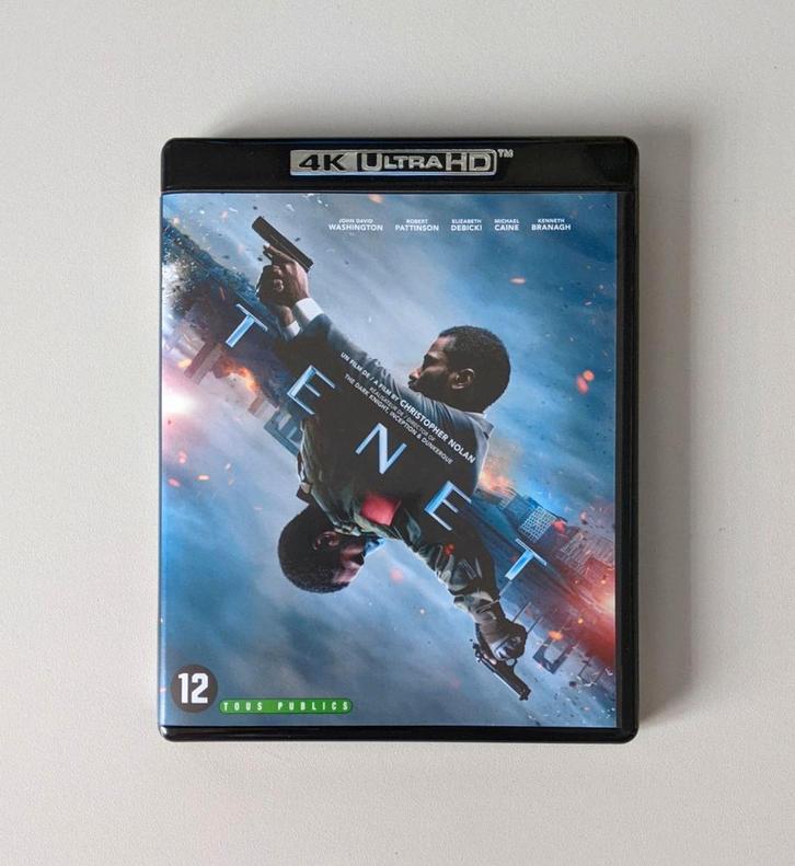 Tenet | 2020 | Christopher Nolan | 4K UHD + Blu-ray, Cd's en Dvd's, Blu-ray, Zo goed als nieuw, Actie, Verzenden