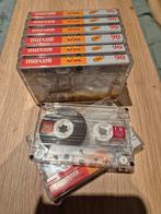 8x Maxell UR90 Cassettebandjes - Zo goed als nieuw, Ophalen of Verzenden, Zo goed als nieuw, Overige genres, 2 t/m 25 bandjes