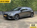Audi A3 Sportback 40 TFSIe| S-Line | Plug-In | Carplay | LED, 4 cilinders, 1535 kg, Leder en Stof, Plug-in hybride