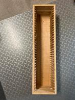 Gratis IKEA Houten CD Rek, Huis en Inrichting, Kasten | Overige, Ophalen, Zo goed als nieuw