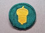 WWII US 87th Infantry Division patch, Verzenden, Amerika, Embleem of Badge