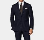 Suit Supply navy havana suit size 48, Blauw, Ophalen of Verzenden, Zo goed als nieuw, Suit Supply