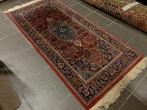 Perzisch vintage vloerkleed tapijt 161x71cm Handgeknoopt zie, Gebruikt, Rechthoekig, Ophalen