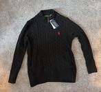 Ralph lauren quater zip, Verzenden, Nieuw, Maat 48/50 (M), Zwart