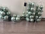 Kerstballen groen, Ophalen of Verzenden, Zo goed als nieuw