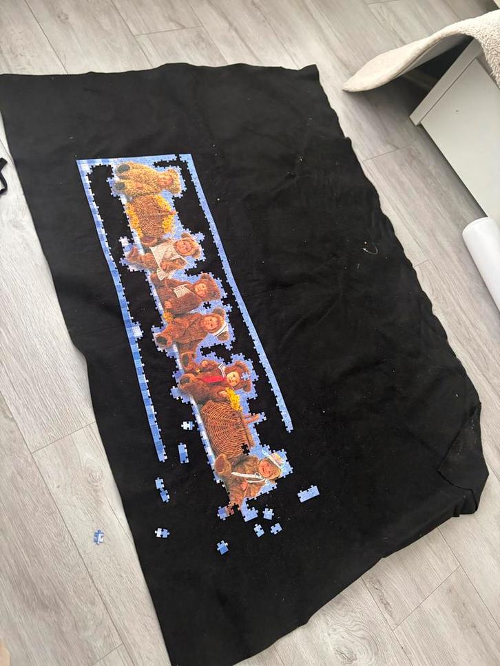 Puzzelmat 3000stuks + rol en 2 puzzels, Hobby en Vrije tijd, Denksport en Puzzels, Gebruikt, Legpuzzel, Meer dan 1500 stukjes