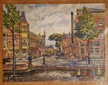 Schilderij BC van Ettinger, Den Haag  beschikbaar voor biedingen