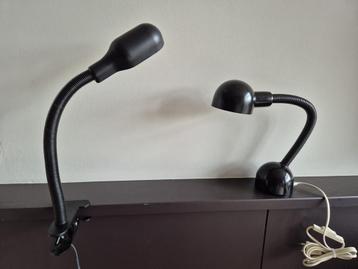 Vintage Vrieland Space age zwanenhals Lampen Set beschikbaar voor biedingen