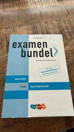 Examenbundel online + boek havo Aardrijkskunde 2024/2025, HAVO, Ophalen of Verzenden, Examenbundel, Aardrijkskunde
