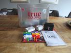 Spel True Colours in blik Jumbo soort BlackBox, Hobby en Vrije tijd, Gezelschapsspellen | Bordspellen, Ophalen of Verzenden, Zo goed als nieuw