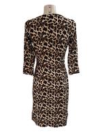 LaDress jurk XS, Bruin, Ophalen of Verzenden, Zo goed als nieuw, Boven de knie