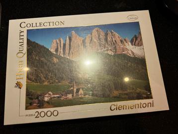 Clementoni Puzzel - 2000 stukjes beschikbaar voor biedingen