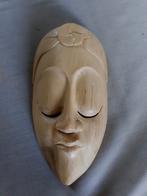 Houten masker uit Bali, Indonesië, Ophalen of Verzenden