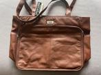 Echt leer lederen bruine tas, Sieraden, Tassen en Uiterlijk, Tassen | Damestassen, Ophalen of Verzenden, Nieuw, Bruin, Handtas