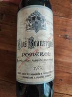 Clos Beauregard Pomerol 1971 - Verzamelobject, Verzamelen, Ophalen, Gebruikt, Frankrijk, Rode wijn