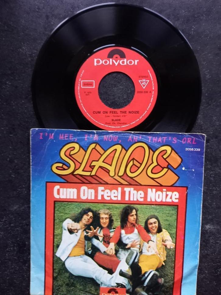 Slade - Cum On Feel The Noize 1973, Cd's en Dvd's, Vinyl Singles, Gebruikt, Single, Pop, 7 inch, Ophalen of Verzenden