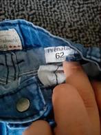 Blauw rood spijkerbroekje Maat 62 h4, Kinderen en Baby's, Babykleding | Maat 62, Broekje, Onbekend, Ophalen of Verzenden, Zo goed als nieuw