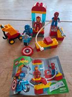 Lego duplo 10921 spiderman ironman en captain america, Kinderen en Baby's, Speelgoed | Duplo en Lego, Ophalen of Verzenden, Zo goed als nieuw