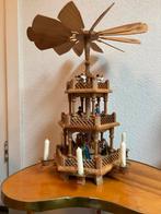 Houten Kerstpiramide Erzgebirge handgesneden 47 cm, Ophalen of Verzenden, Zo goed als nieuw