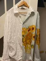SHEIN VAN GOGH PRINT DAMES BLOUSE, MAAT; L/XL, Ophalen of Verzenden, Zo goed als nieuw, Maat 42/44 (L), Overige kleuren