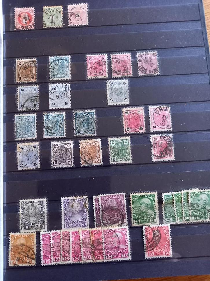 Stockboek postzegels Oostenrijk, Postzegels en Munten, Postzegels | Volle albums en Verzamelingen, Buitenland, Ophalen of Verzenden