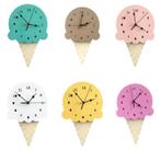 IJshoorn Klok / Wandklok IJs Pop Art Restaurant Cafe Bar, Huis en Inrichting, Verzenden, Nieuw, Analoog, Wandklok