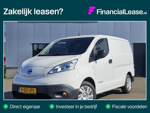 Nissan e-NV200 Optima 40 kWh 12 MND BOVAG GARANTIE CAMERA CR, Auto's, Bestelauto's, Bedrijf, Lease, Financial lease, ABS, Achteruitrijcamera
