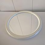 witte ronde spiegel tiger, Minder dan 50 cm, Gebruikt, Rond, Ophalen of Verzenden