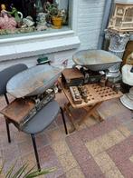 Markt weegschalen, Ophalen