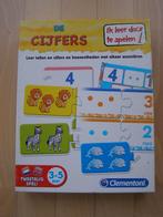 DE CIJFERS, Ik leer door te spelen; Clementoni; 3 - 5 jaar, Ophalen of Verzenden, Gebruikt, Puzzelen
