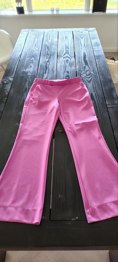 Studio Anneloes bondend trousers flair maat L, Ophalen of Verzenden, Nieuw, Roze, Lang