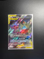 Pokémon kaart Megasableye & Tyranitar GX TAG TEAM, Ophalen of Verzenden, Gebruikt, Losse kaart, Foil