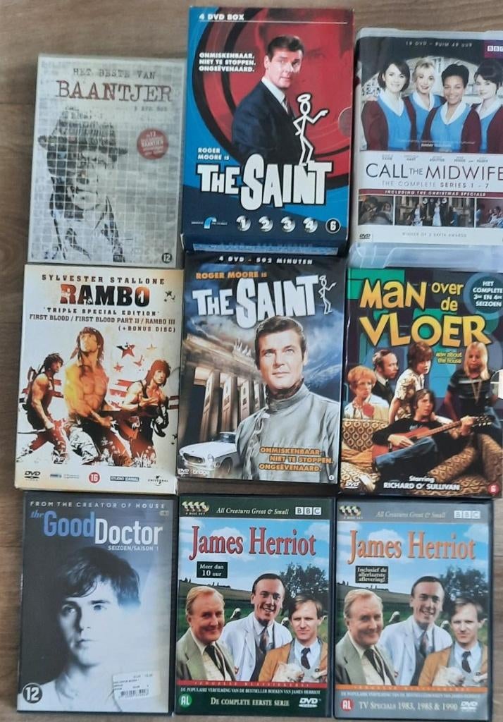 DVD - Boxen - Diverse genres, Cd's en Dvd's, Vanaf 12 jaar, Ophalen, Zo goed als nieuw, Boxset