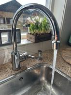 Grohe keukenmengkraan met sproeikop en zeepdispenser, Ophalen of Verzenden, Zo goed als nieuw