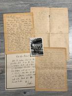 Lot Duitse Feldpost Brieven van & naar Wolfgang met Foto WW2, Verzamelen, Militaria | Tweede Wereldoorlog, Ophalen of Verzenden