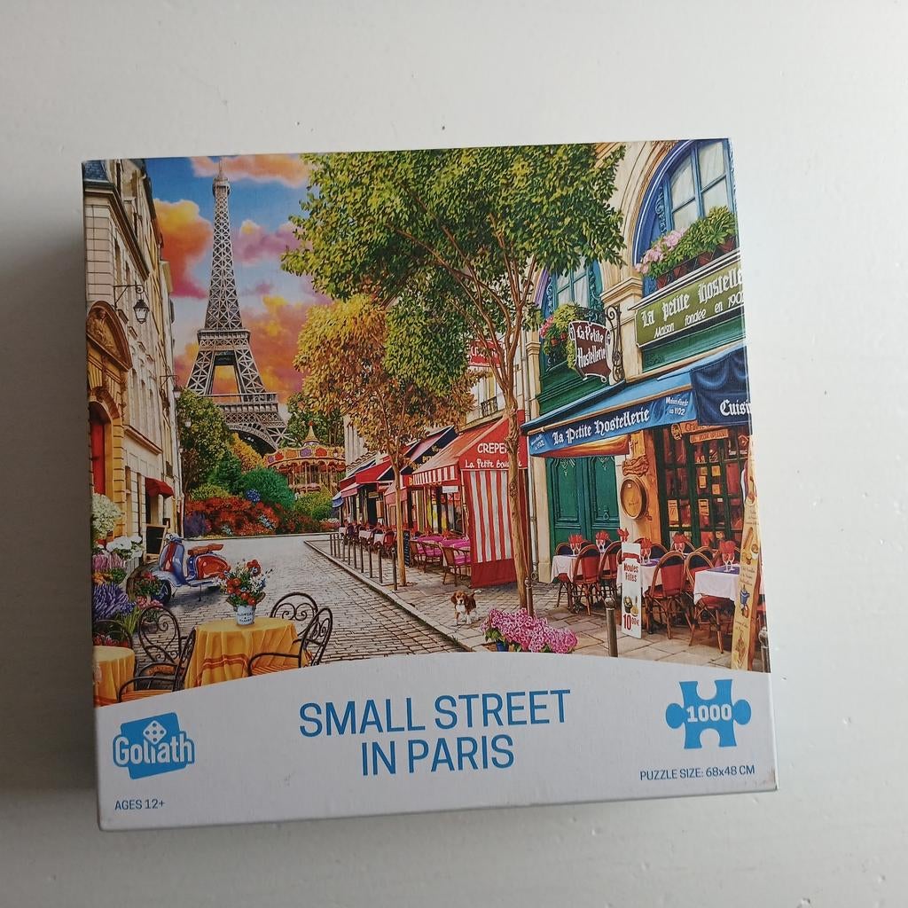 Goliath Legpuzzel Paris 1000 stukjes, Ophalen of Verzenden, 500 t/m 1500 stukjes, Zo goed als nieuw, Legpuzzel