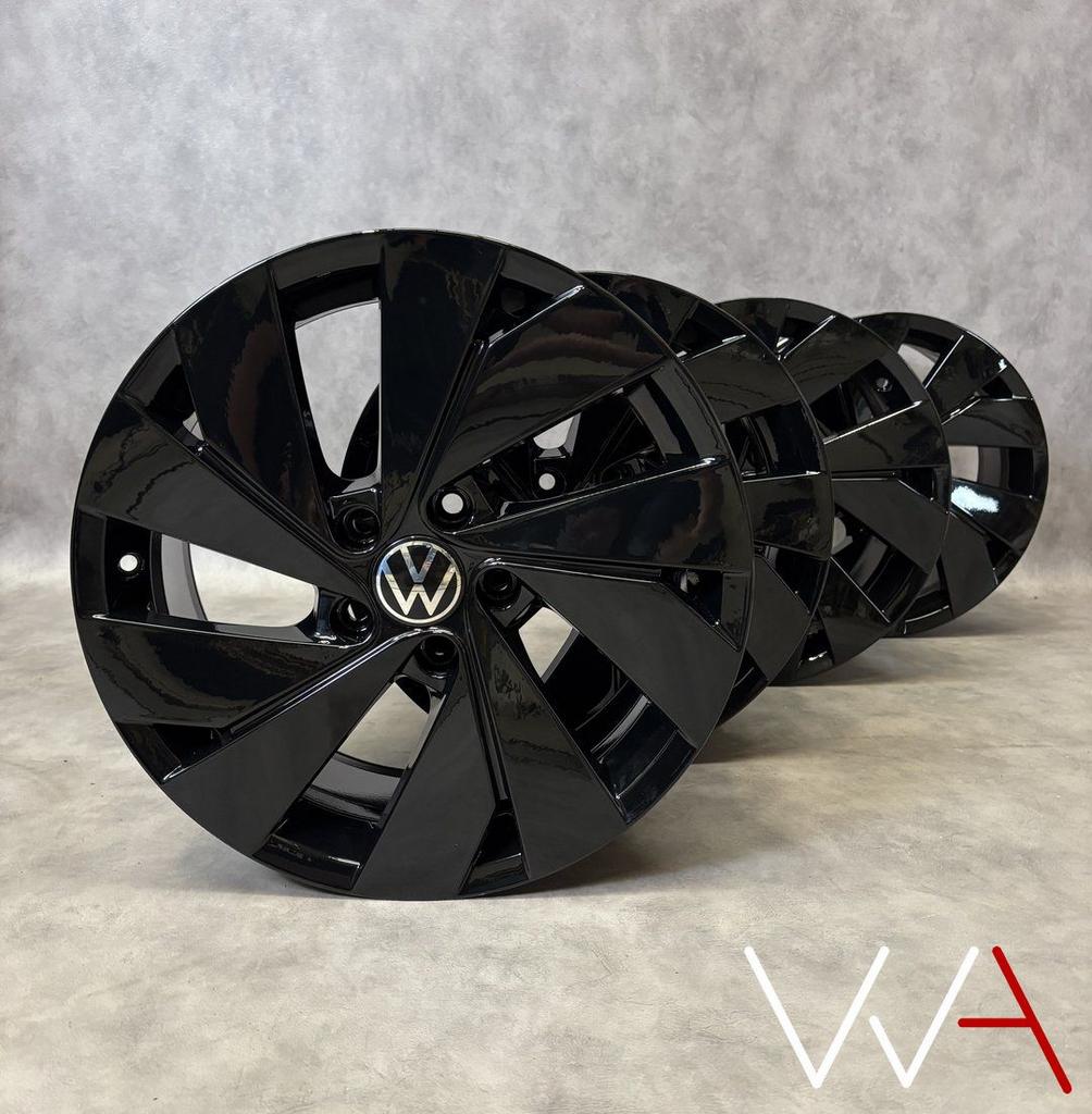 17” Volkswagen Golf 8 Facelift Nottingham Velgen NIEUW BTW, Velg(en), -, -, Nieuw