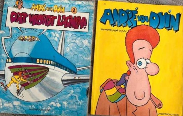 André van Duin Deel 1 en 2 - Dat wordt lachen!, Boeken, Stripboeken, Meerdere stripboeken, Ophalen of Verzenden, Gelezen